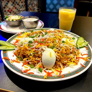 チキンビリヤニセット(Tandoori Nights)
