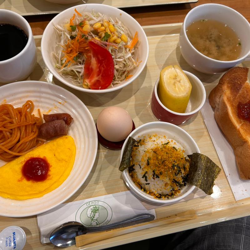 高知のモーニングpart4(デポー 京町店 )