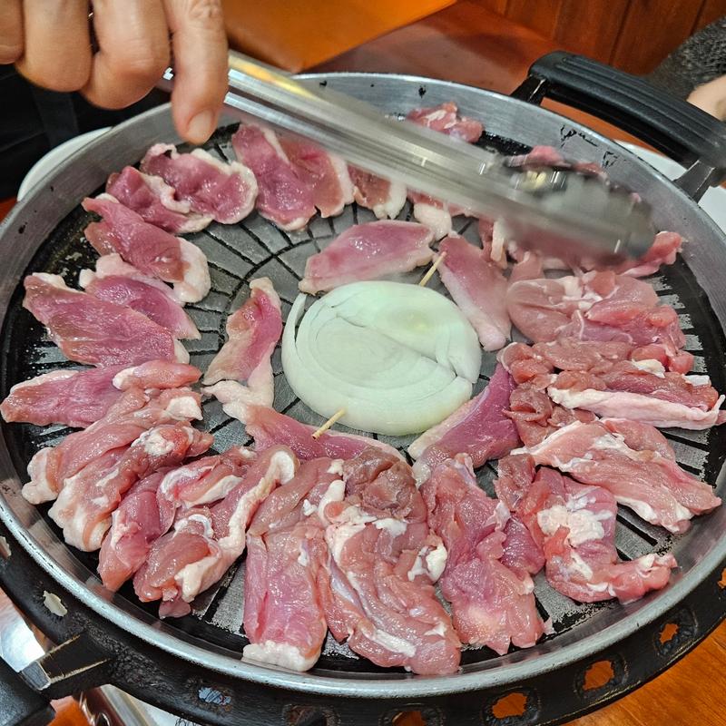 鴨の塩焼き(合鴨肉専門店 サムスンネ)