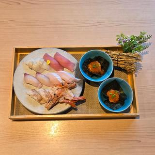 特上7種14貫握り(ほまれ寿司)