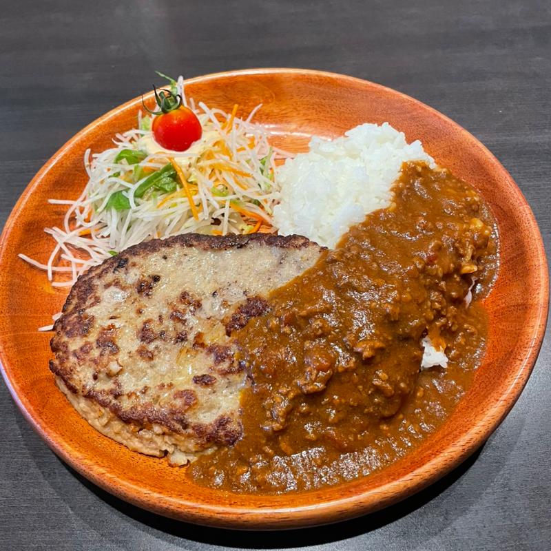 カリーバーグディッシュ L(びっくりドンキー 宇治槙島店 )