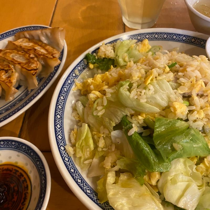 レタスチャーハン(中国ラーメン揚州商人 新横浜店)