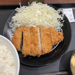 ロースかつ定食 特盛り(松屋 多摩愛宕店 （松のや併設）)