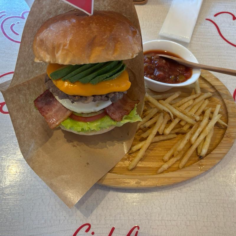 シエルバーガーセット(ポテト)(シエル アムール)