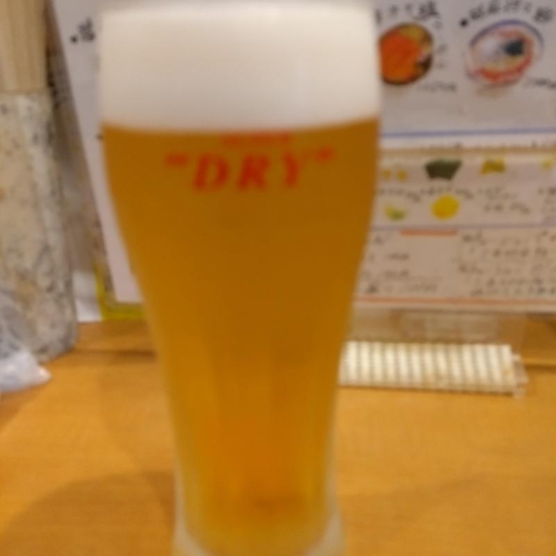 生ビール（中）(函館らーめん 汐のや)