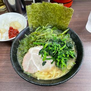 茎わかめラーメン、ライス(川崎家 榎町店)