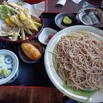 天麩羅もり蕎麦(そば処 萩の越路)