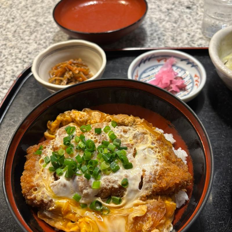 カツ丼セット(そば処 ぎんや)