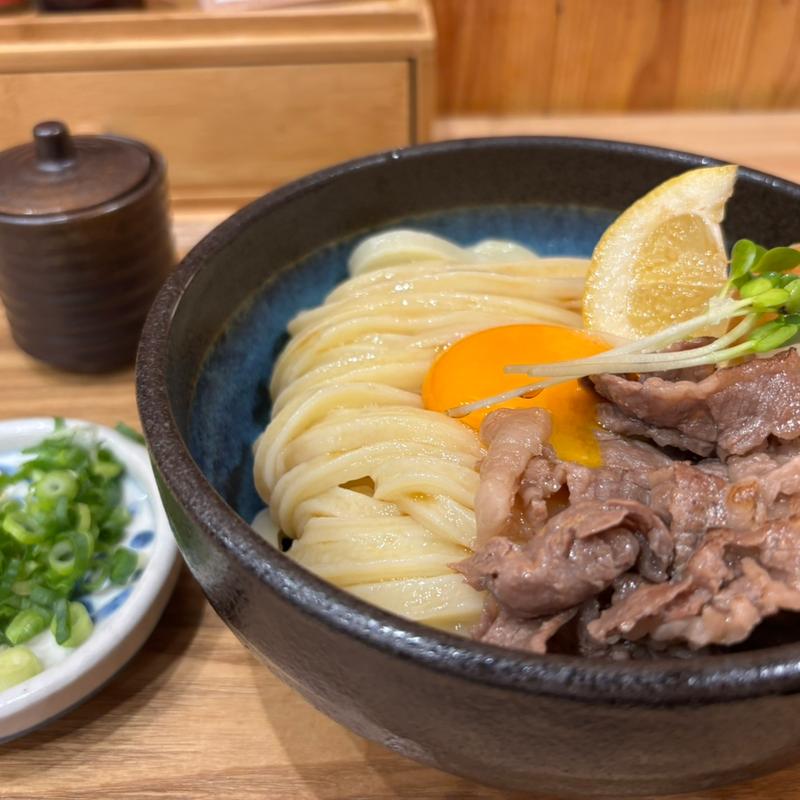 肉玉おろししょうゆ(手打うどん 竹寅)
