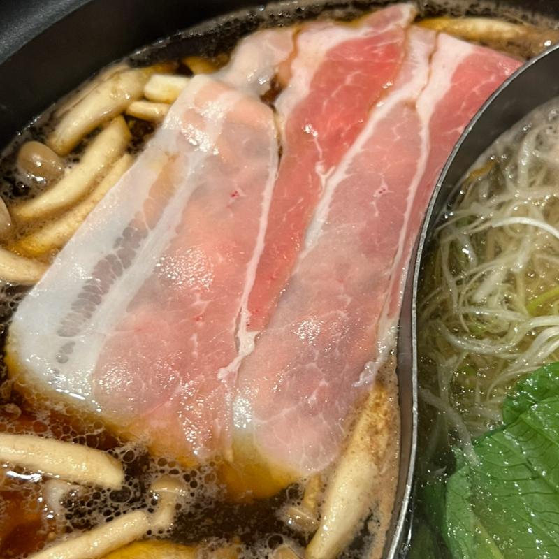 豚バラしゃぶしゃぶ(しゃぶ葉 国府津店)