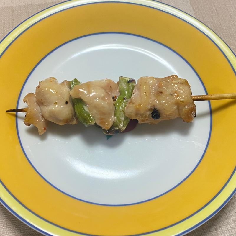 塩ももアスパラ串(日本一 ヨシヅヤ津島本店)