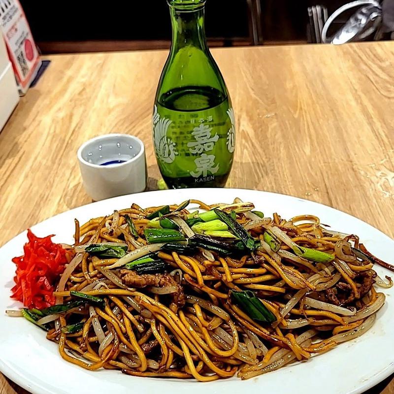 両面焼きそば 嘉泉(海鮮居酒屋 あぺたいと 上板橋店)