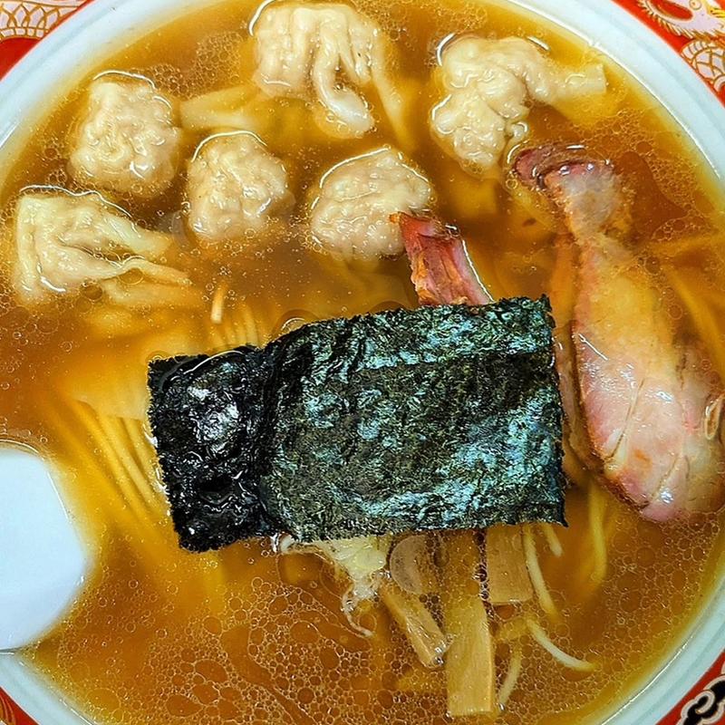 ワンタン麺(支那ソバ かづ屋)