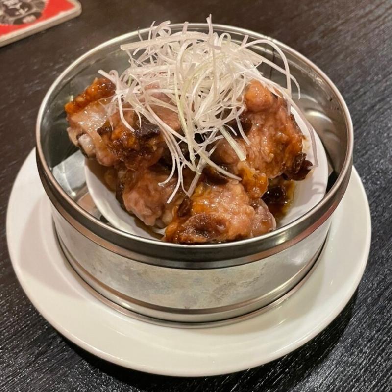 スペアリブのトーチ蒸し(熊猫食堂)