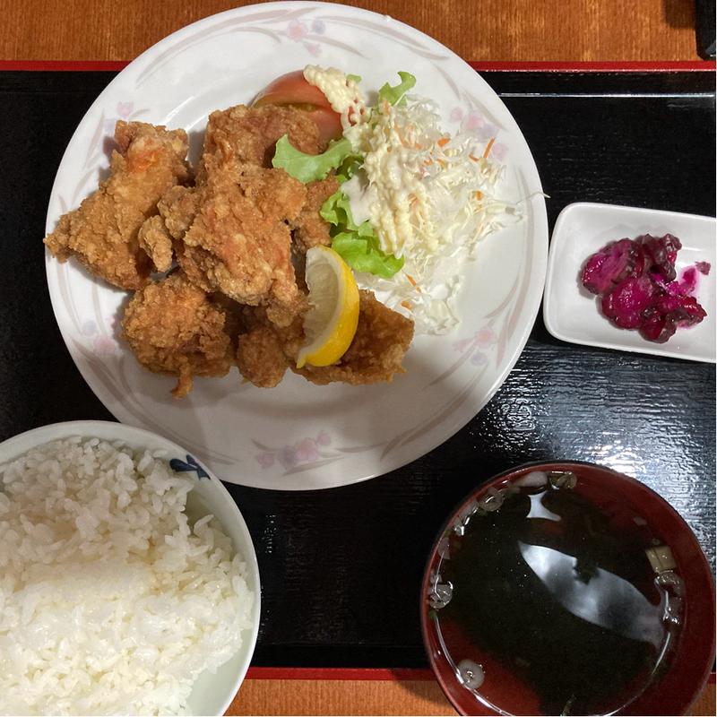 鳥から揚げ定食(秋華 )