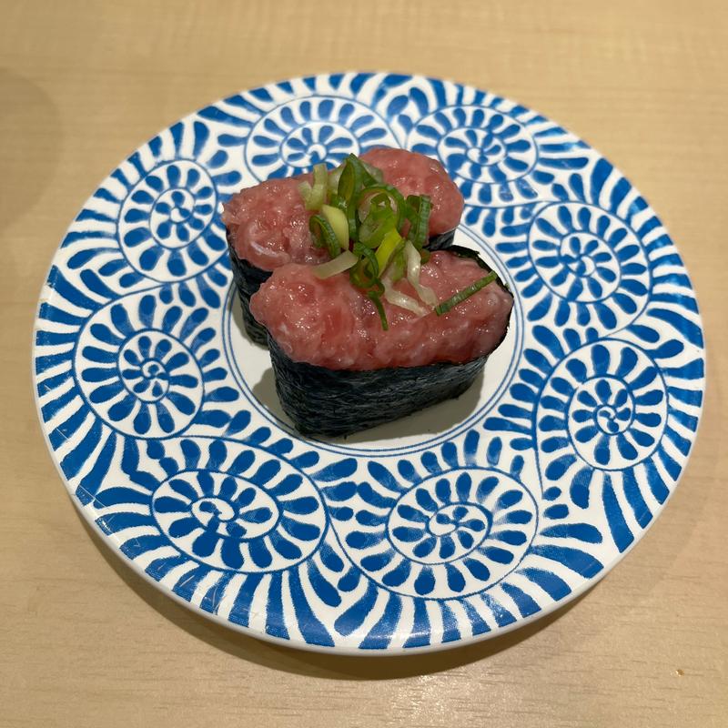 ねぎまぐろ(回転寿司 金ぱ銀ぱ)
