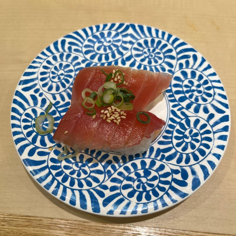 漬けまぐろ(回転寿司 金ぱ銀ぱ)