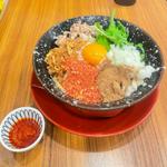 エビまぜそば(背脂らーめん 背脂チャチャチャ)