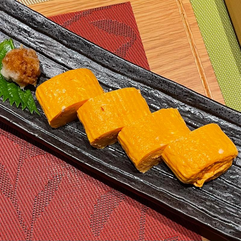 龍のたまごの出汁巻き(五味五感 丸力酒蔵 福島本通り店)