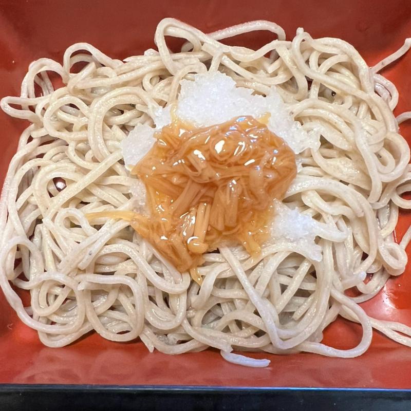 梅おろし蕎麦(そば処 一心庵)