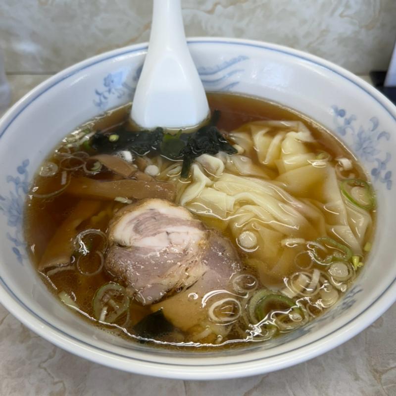 ワンタンメン(はなぶさ)