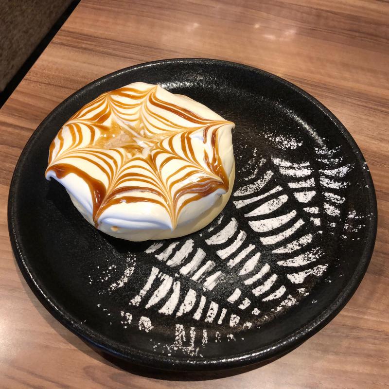 特製クリームのリコッタパンケーキ〜ハロウィンバージョン〜(高倉町珈琲 大宮店)