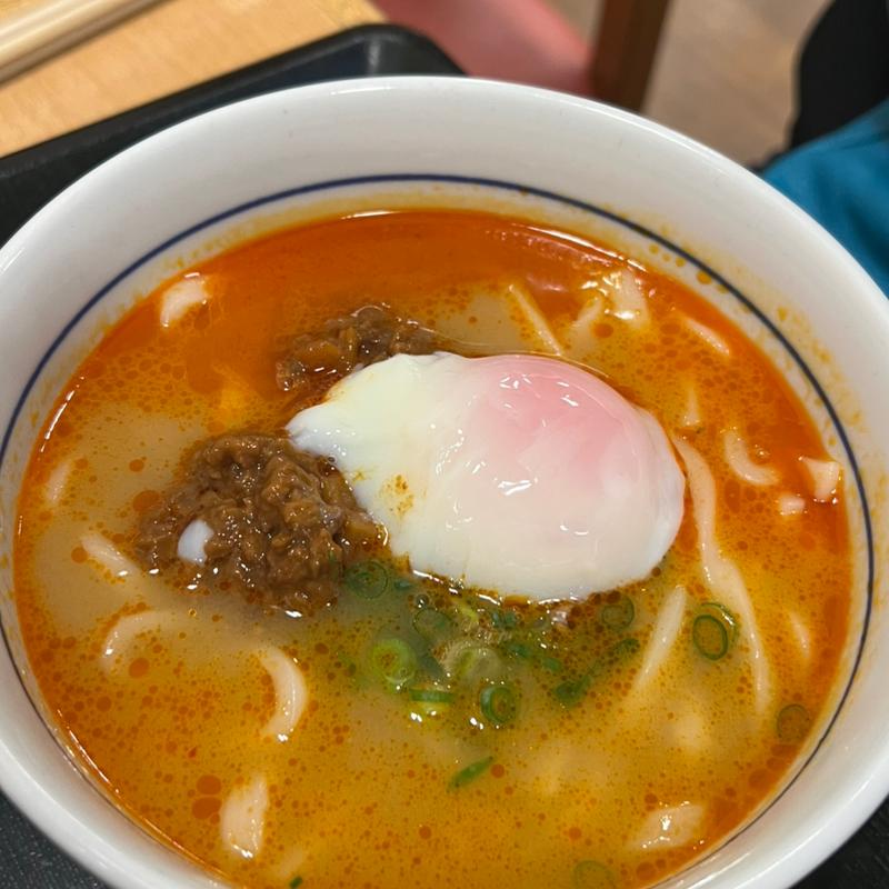 温たま担々うどん(なか卯 摩耶ランプ店 )