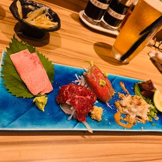 本日のお刺身オススメ5点盛り(たんか 博多店)