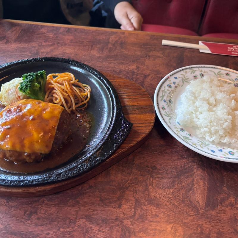 チーズハンバーグ定食(アルハンブラ )
