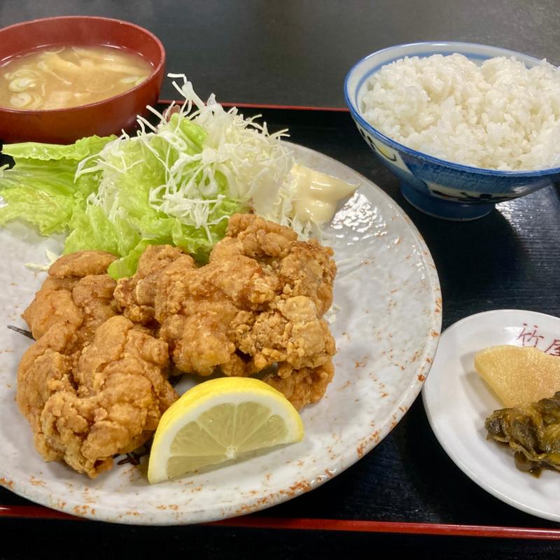 唐揚げ定食(竹屋 )