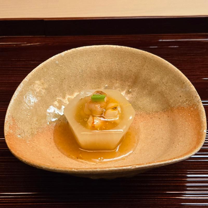 石崎えび 蕪 餡かけ(木佐貫)