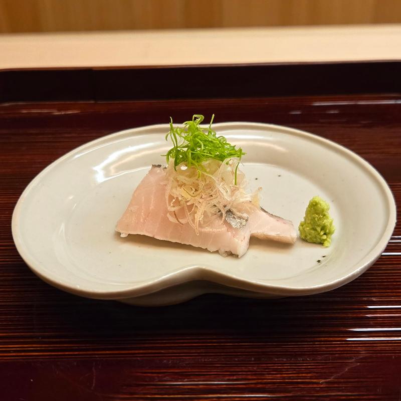 七尾 鰆のたたき 能登天然茗荷(木佐貫)