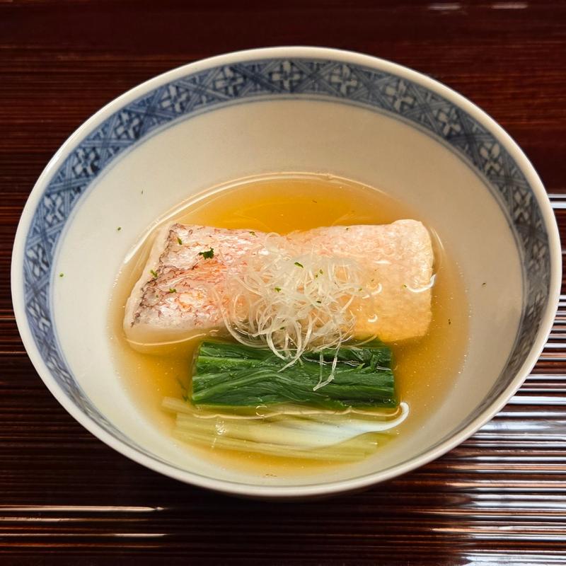 新湊 甘鯛 水菜(木佐貫)