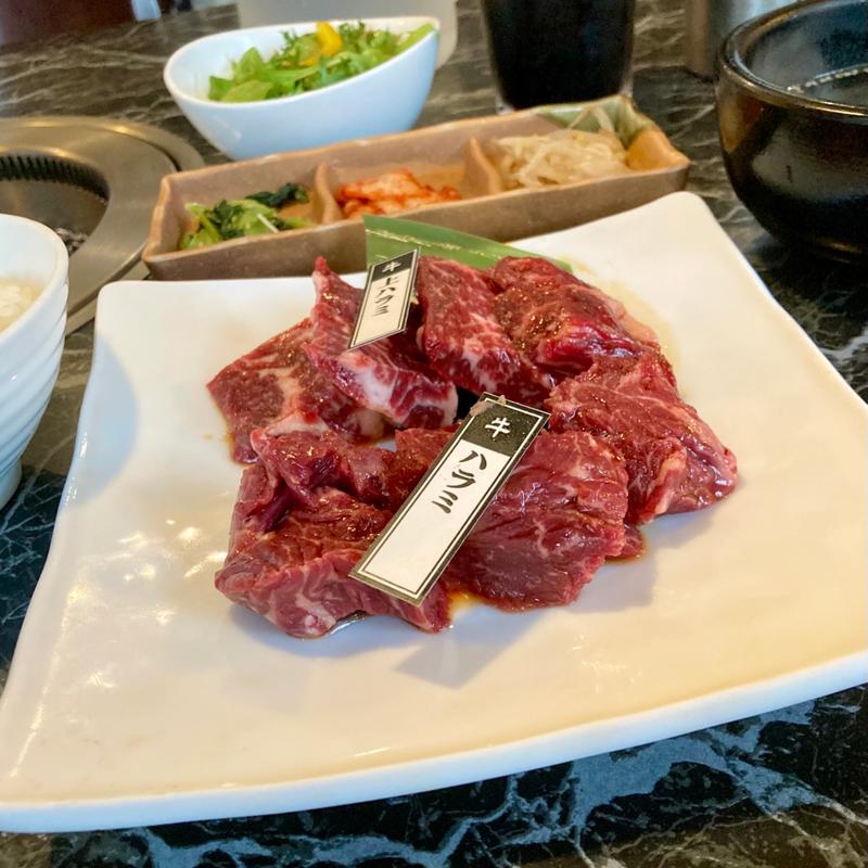 上ハラミ+ハラミランチ(焼肉 はらだ 本店)