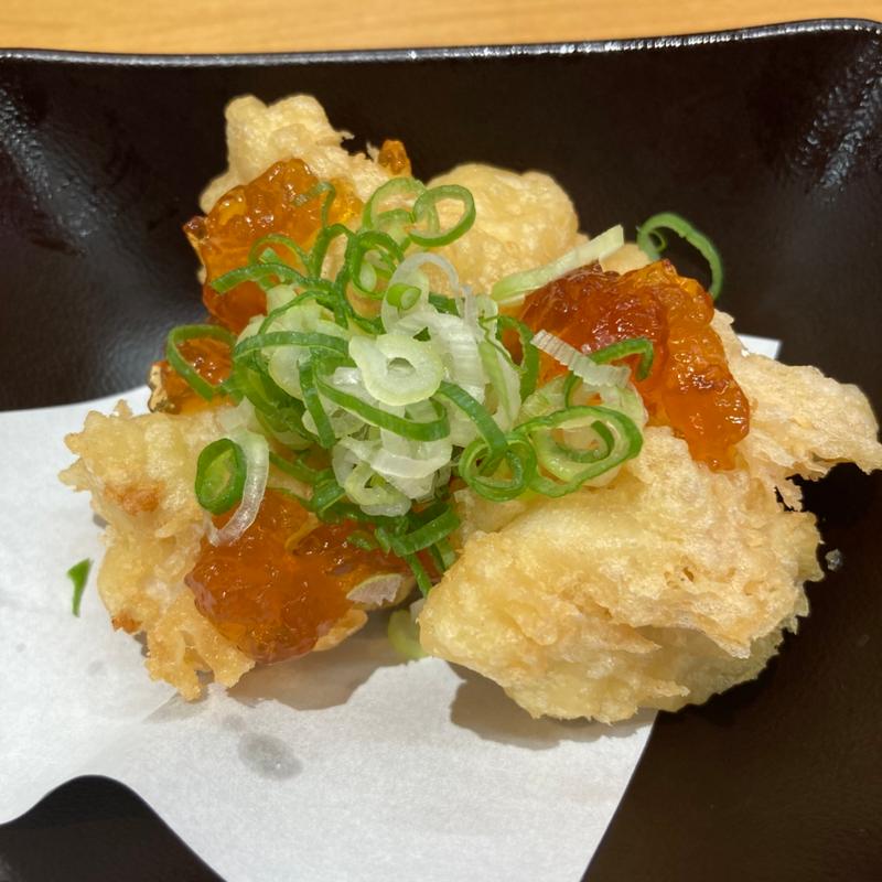 ハモの天ぷら(スシロー 海浜幕張店)