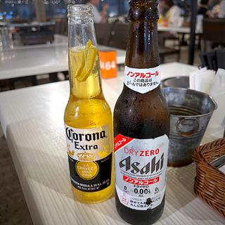 アサヒドライゼロ、コロナビール(仙台パルコ2 肉食べ放題 BBQビアガーデン)