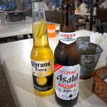アサヒドライゼロ、コロナビール