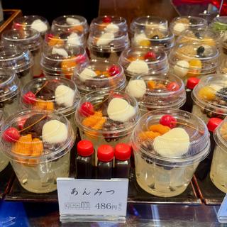 あんみつ(追分だんご本舗)