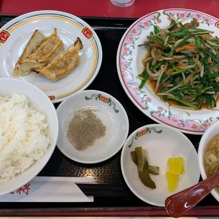 中華定食(レバニラ炒め)(餃子の王将 深草竹田店 )