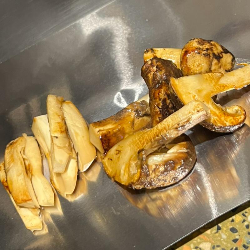 松茸鉄板焼き(ステーキハウス響)