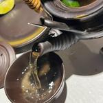 松茸土瓶蒸し(ステーキハウス響)