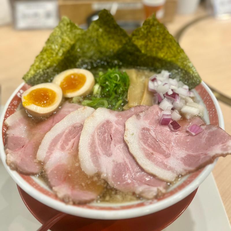 特製背脂煮干そば(セアブラノ神 壬生本店)