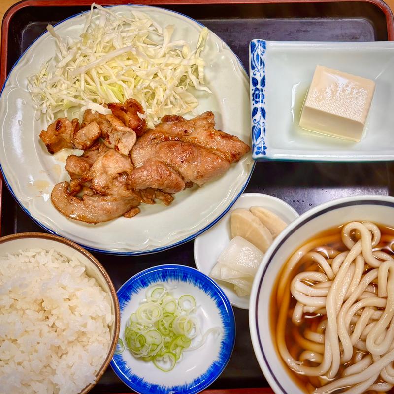 しょうが焼き定食(満る福)