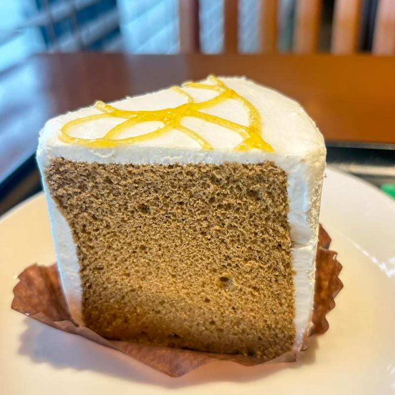 屋久島和紅茶とせとみかんのシフォンケーキ(タリーズコーヒー 渋谷ファイヤー通り店)