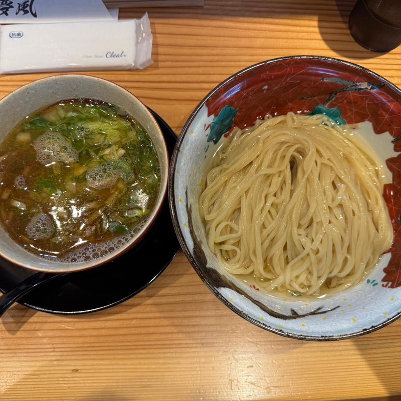 がごめ昆布水のつけ麺　塩(麺屋夢風)