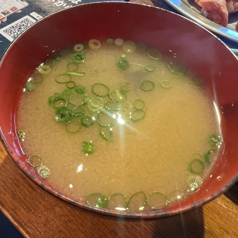 しじみ汁(地鶏屋 小野店)
