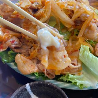 豚キムチ定食