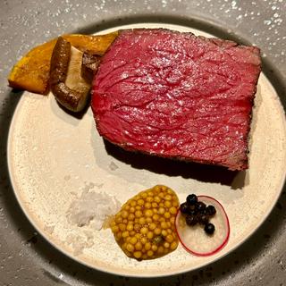 薪火の原始かまど焼 黒毛和牛 本日の赤身もも