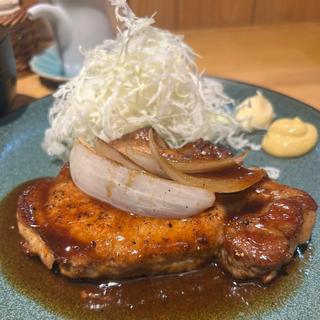 ポークステーキ定食 200g(ずいこう)