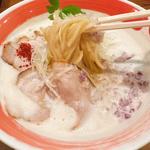 鶏白湯らーめん(古今亭)